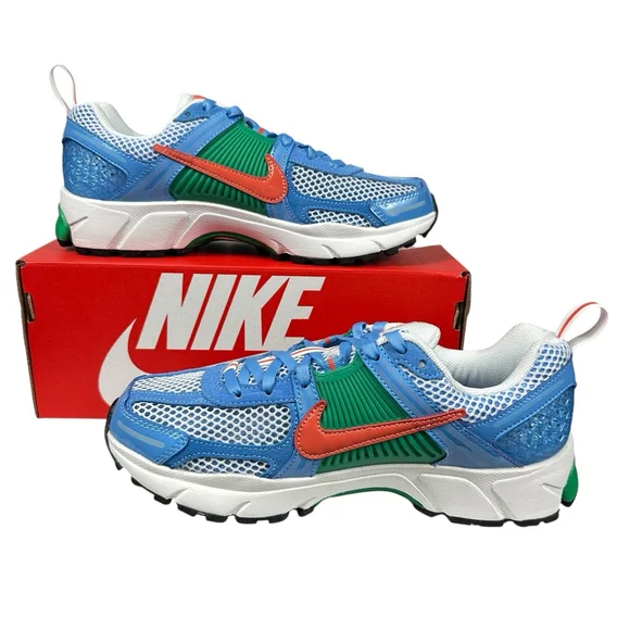 Nike Vomero 5 BG Running Sneaker University Blue/ Magic Ember Youth Size 6.5 - Picture 2 of 11